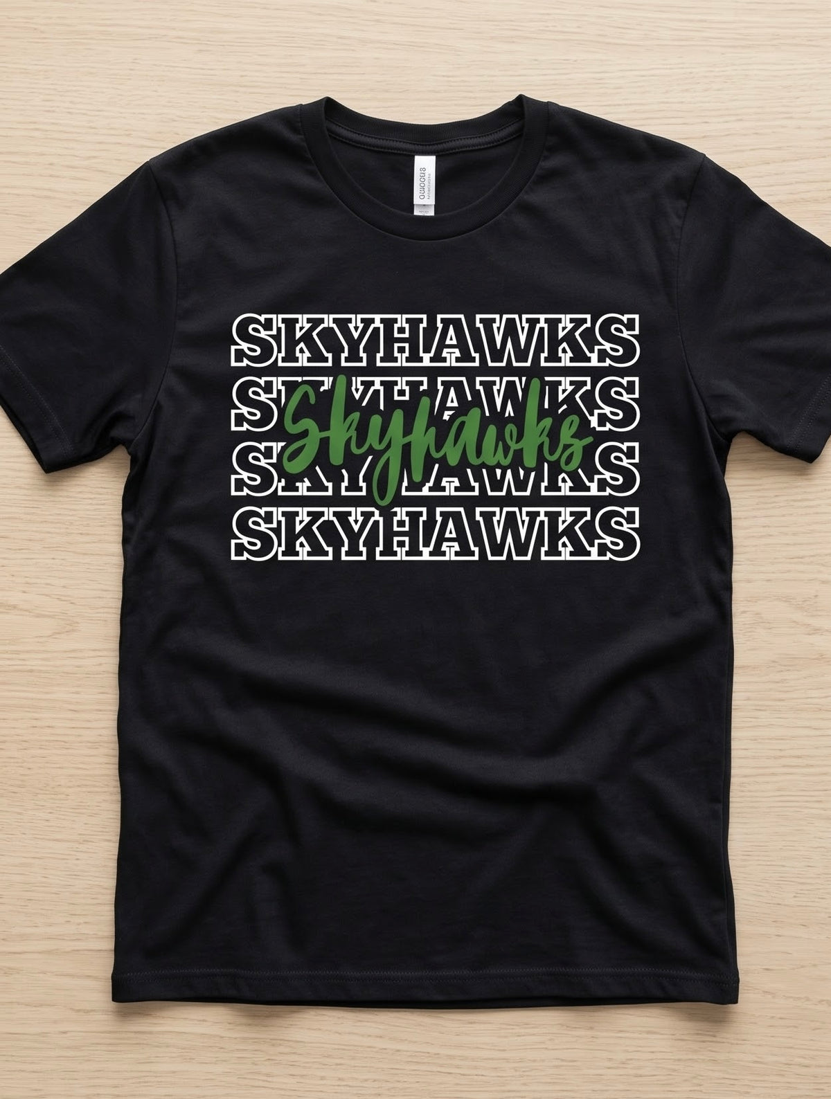 Skyhawks layered - black