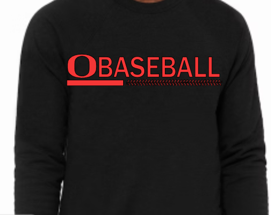 Black Tigers BASEBALL sweatshirt/crewneck