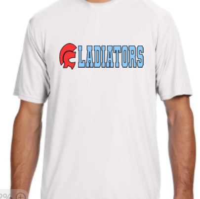 Gladiators White/Gold T-shirt