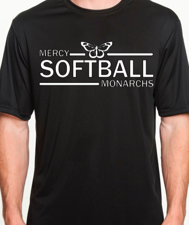 MERCY MONARCH SOFTBALL Shirt