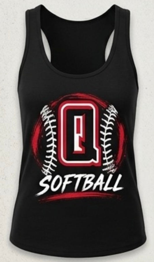 Quakes softball tank/tshirt