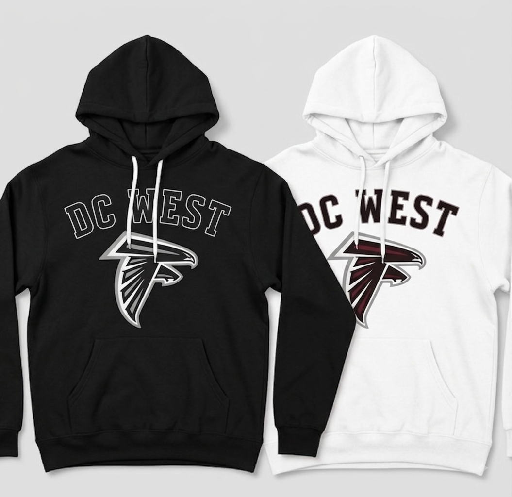 Hooded sweatshirt dc west