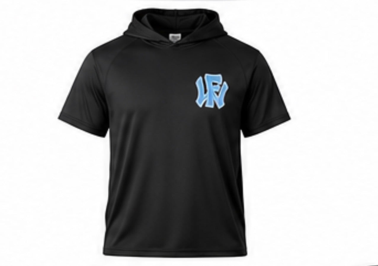 Short Sleeve Hooded Tee WF logo Adult Only